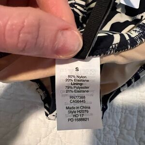 J.crew zebra bikini